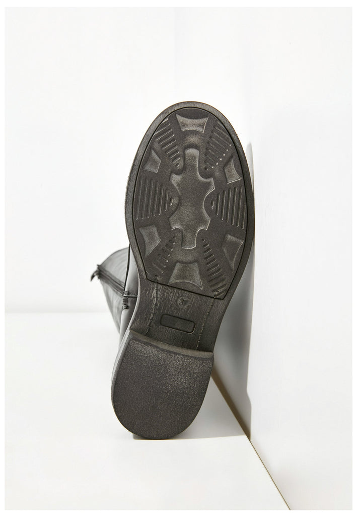 Inuovo Stiefel Leder Schwarz