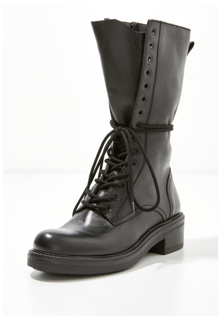 Inuovo Stiefel Leder Schwarz