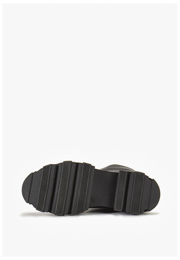 Inuovo Stiefel Leder Schwarz