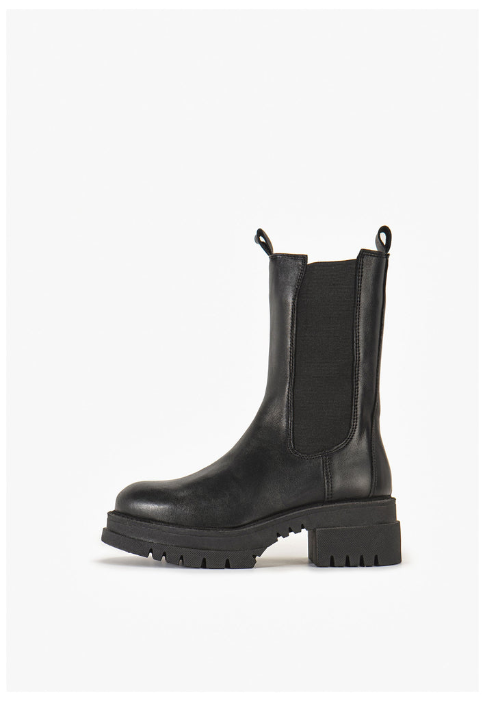 Inuovo Stiefel Leder Schwarz