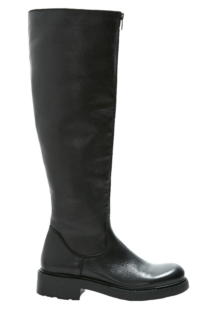 Inuovo Stiefel Leder Schwarz