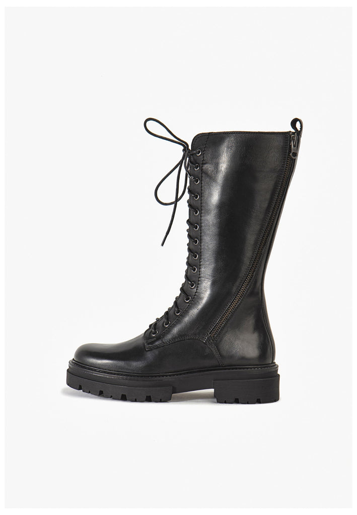 Inuovo Stiefel Leder Schwarz