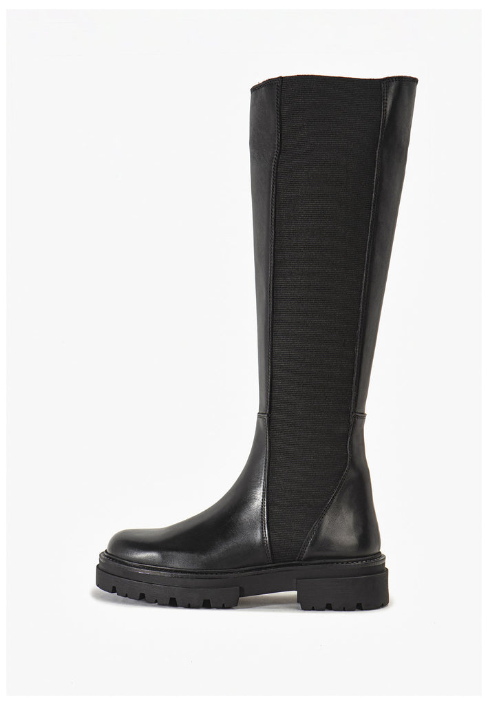 Inuovo Stiefel Leder Schwarz