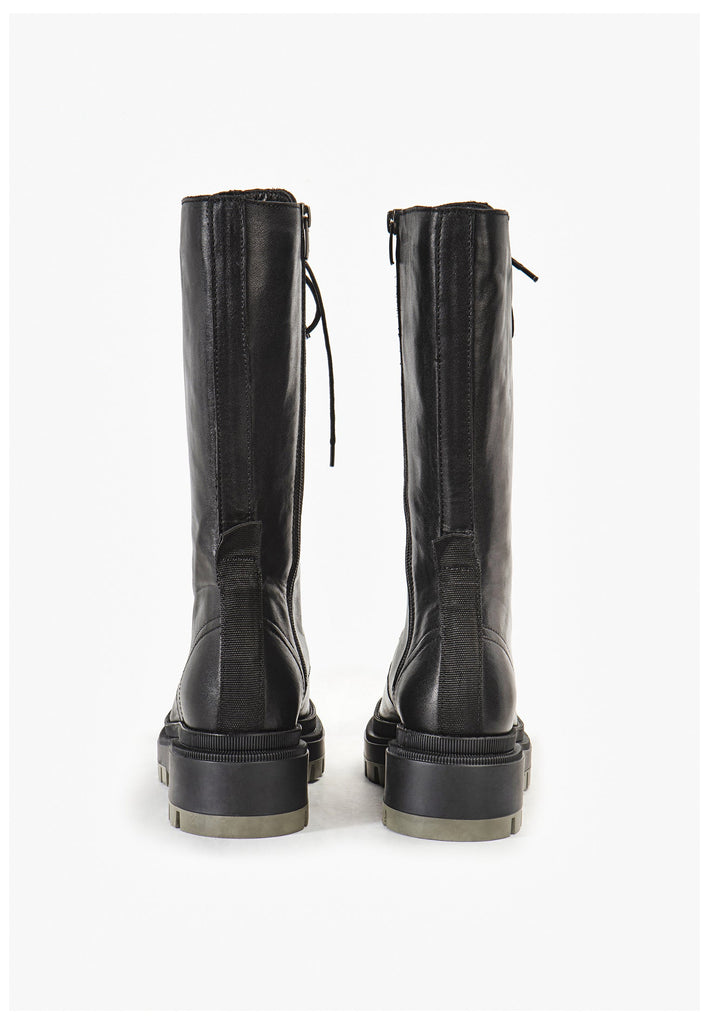 Inuovo Stiefel Leder Schwarz