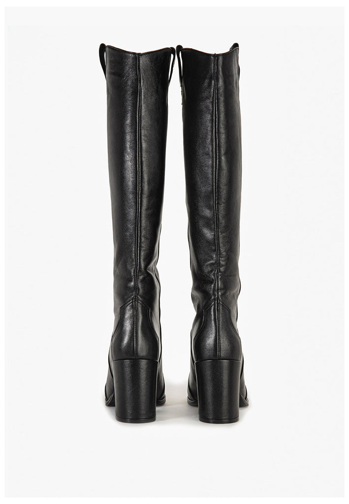 Inuovo Stiefel Leder Schwarz