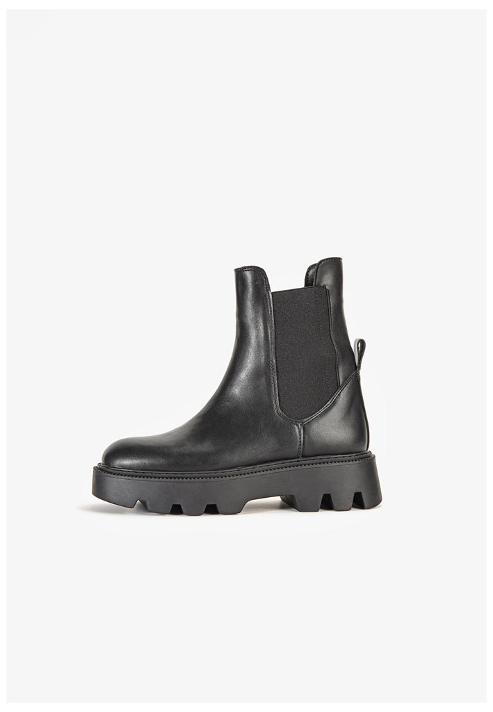 Inuovo Stiefel Leder Schwarz