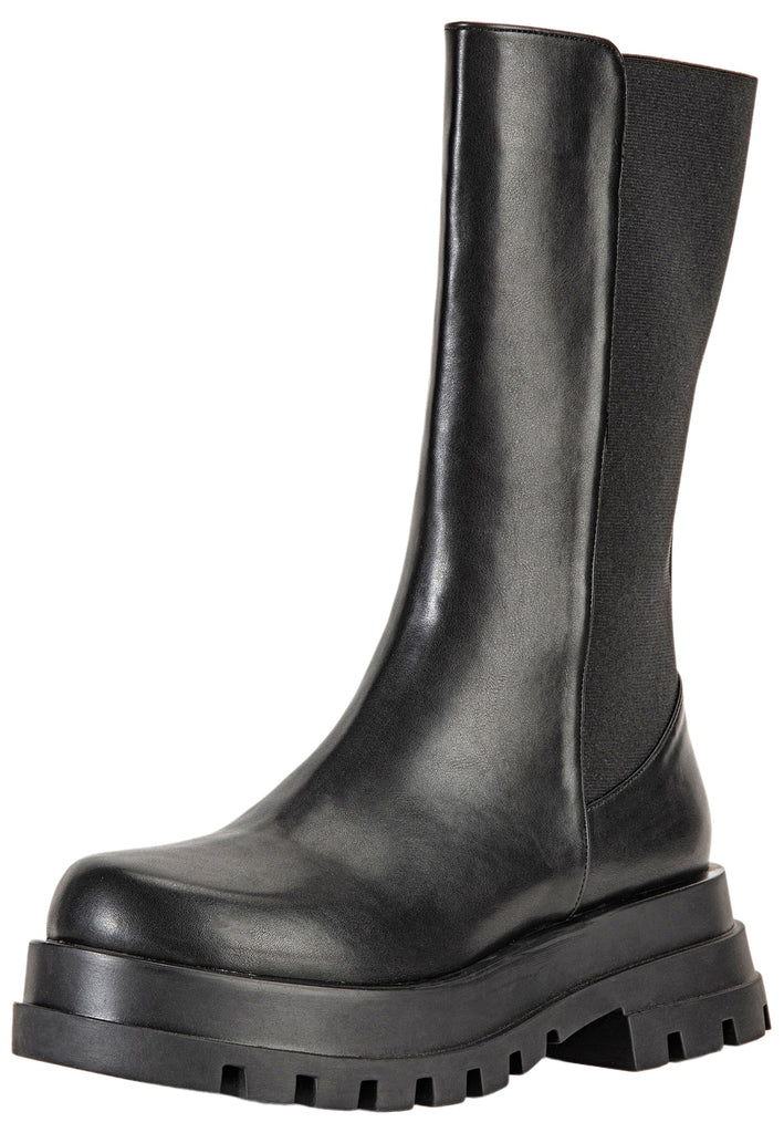 Inuovo Stiefel Leder Schwarz