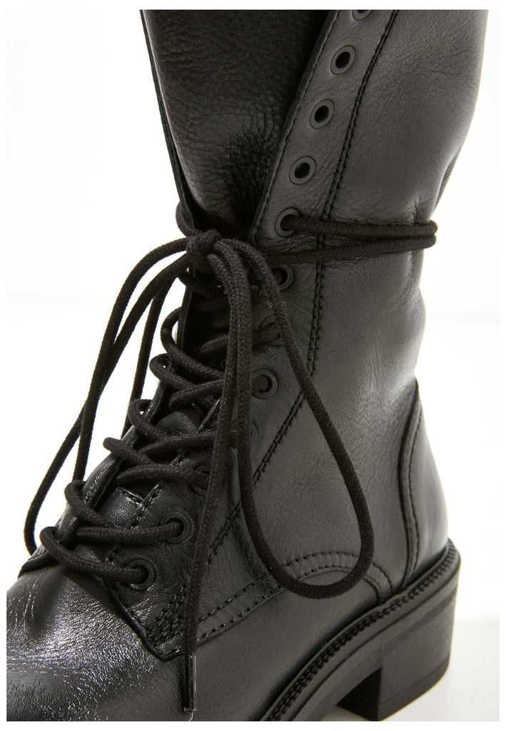 Inuovo Stiefel Leder Schwarz