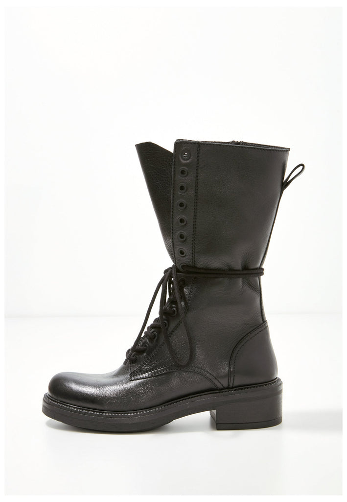 Inuovo Stiefel Leder Schwarz