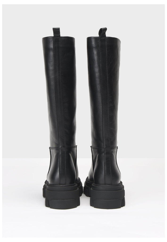 Inuovo Stiefel Leder Schwarz