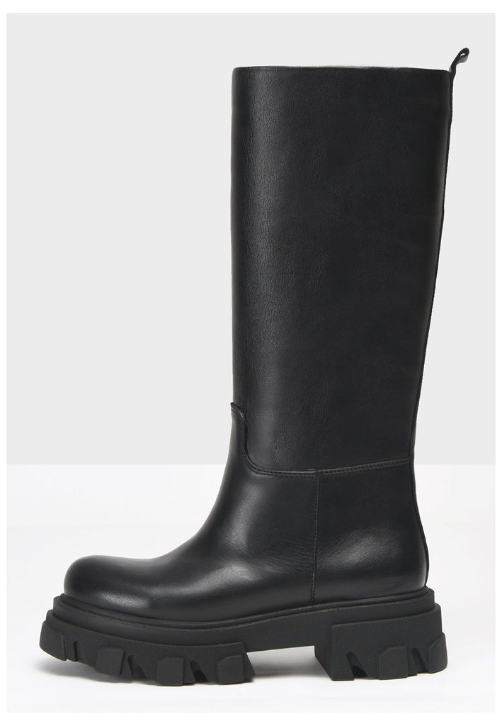 Inuovo Stiefel Leder Schwarz
