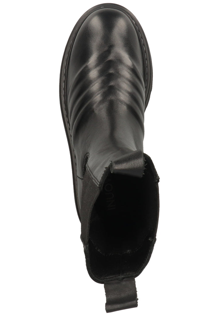 Inuovo Stiefel Leder Schwarz