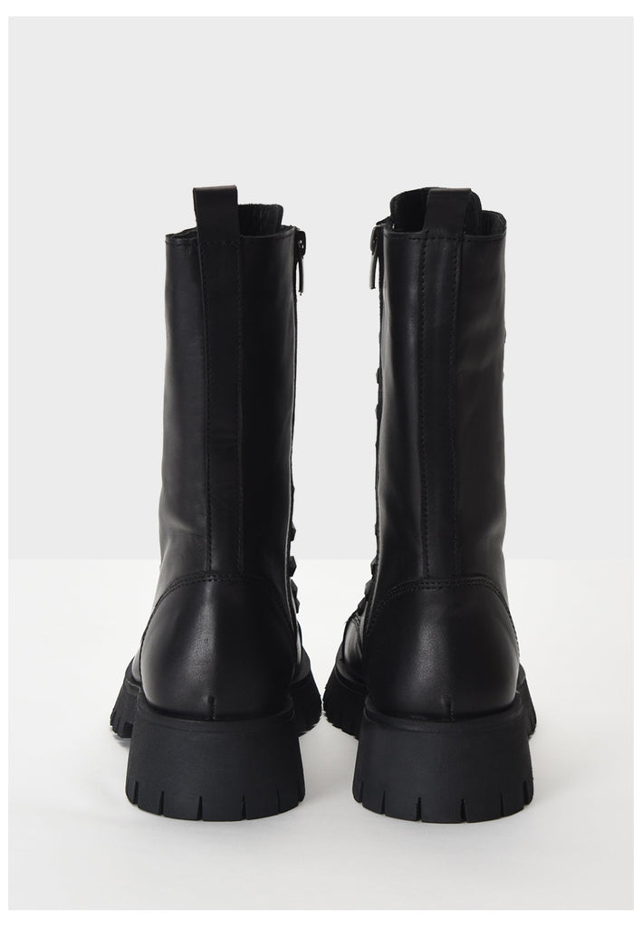 Inuovo Stiefel Leder Schwarz