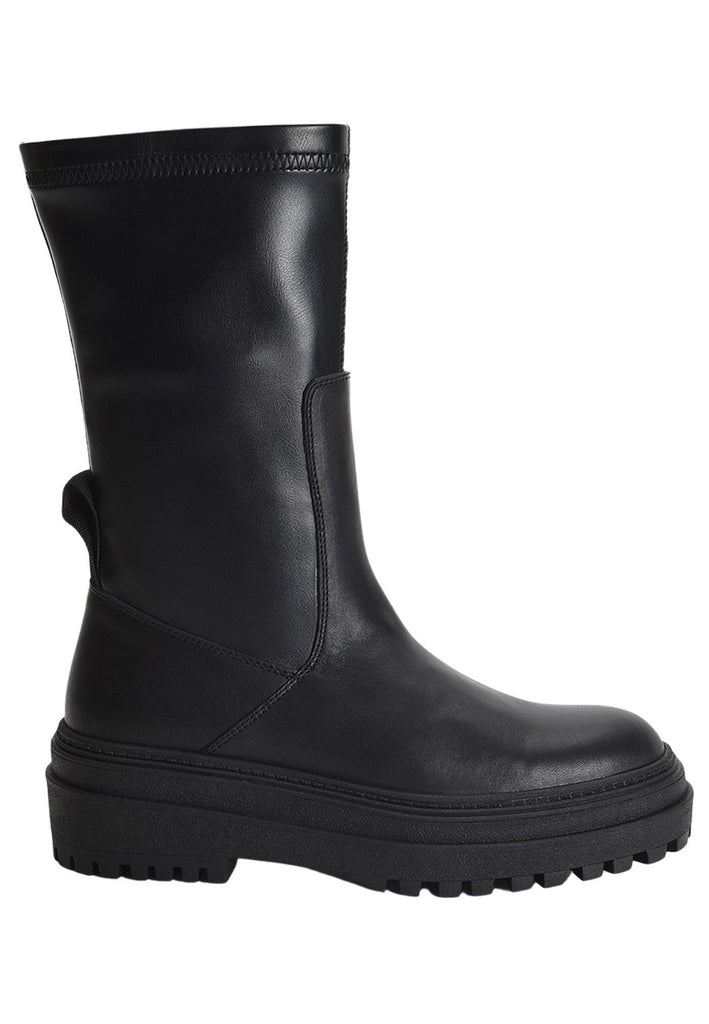 Inuovo Stiefel Leder Schwarz
