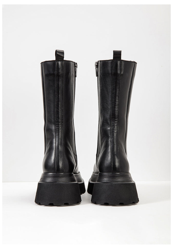Inuovo Stiefel Leder Schwarz