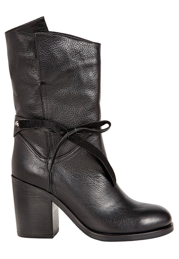 Inuovo Stiefel Leder Schwarz