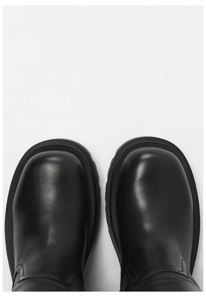 Inuovo Stiefel Leder Schwarz