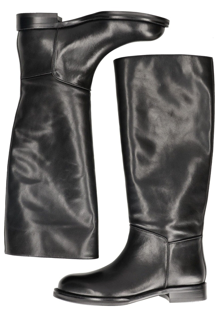 Inuovo Stiefel Leder Schwarz