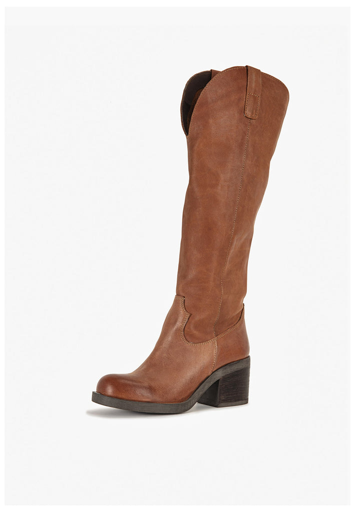 Inuovo Stiefel Leder Tabacco