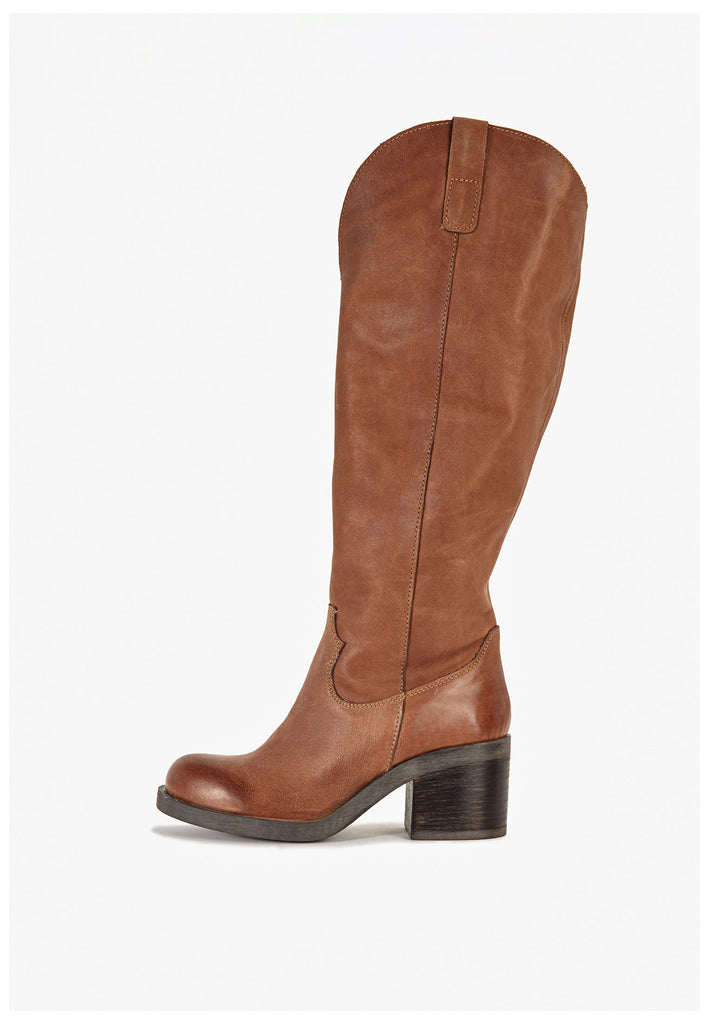 Inuovo Stiefel Leder Tabacco