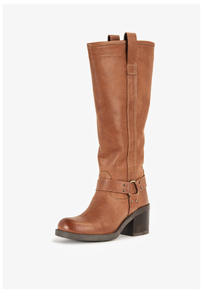 Inuovo Stiefel Leder Tabacco