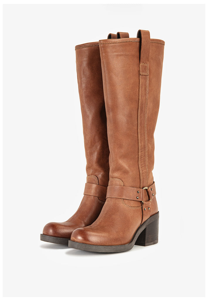 Inuovo Stiefel Leder Tabacco