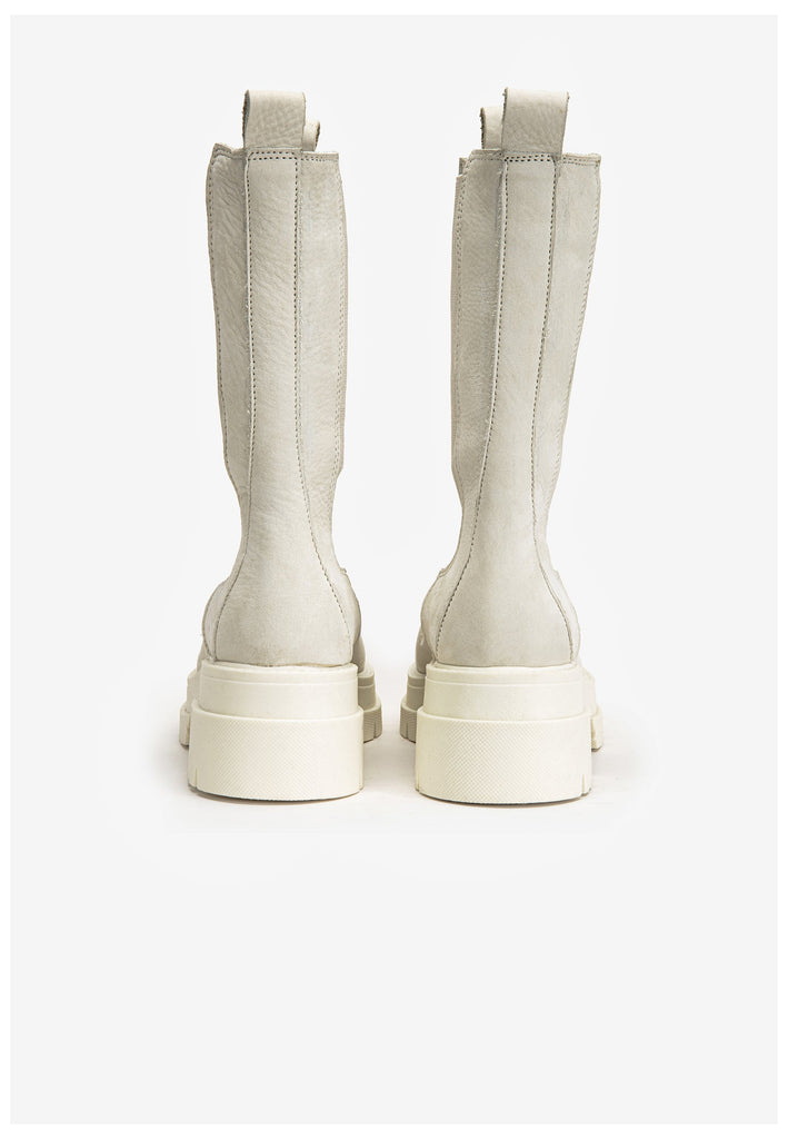 Inuovo Stiefel Leder/Textil Hellbeige