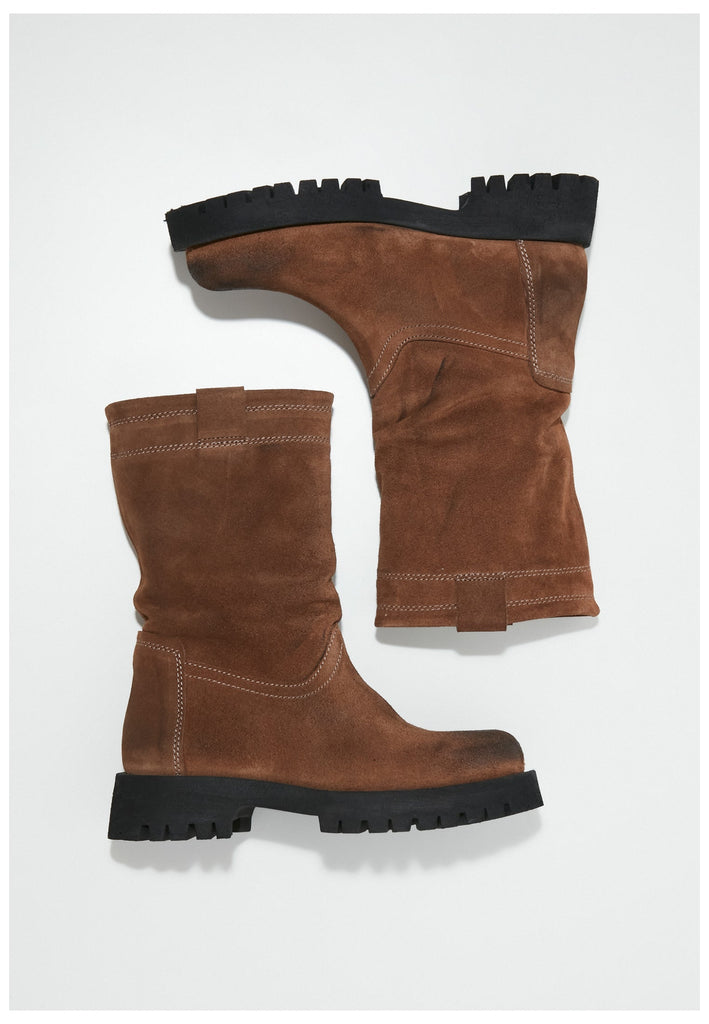 Inuovo Stiefel Veloursleder Braun