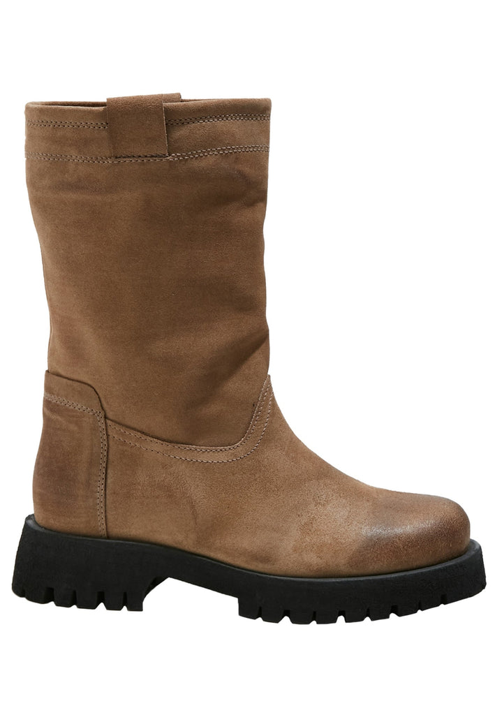 Inuovo Stiefel Veloursleder Hellbraun