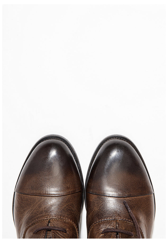 Inuovo Stiefelette Glattleder Dunkelbraun