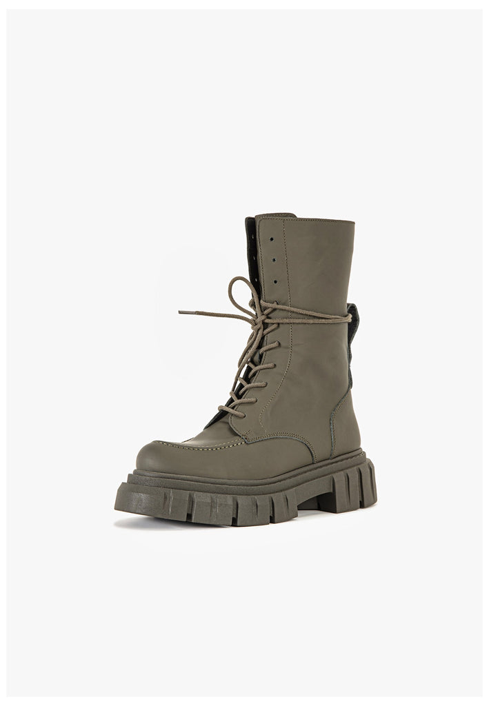 Inuovo Stiefelette Leder Army