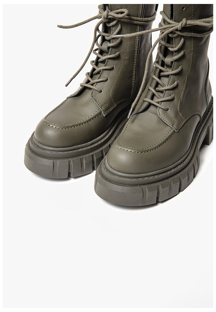 Inuovo Stiefelette Leder Army