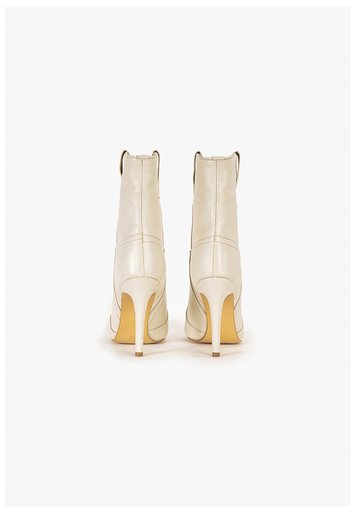 Inuovo Stiefelette Leder Beige