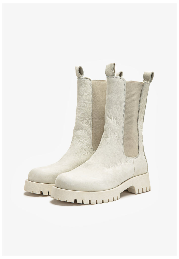 Inuovo Stiefelette Leder Beige