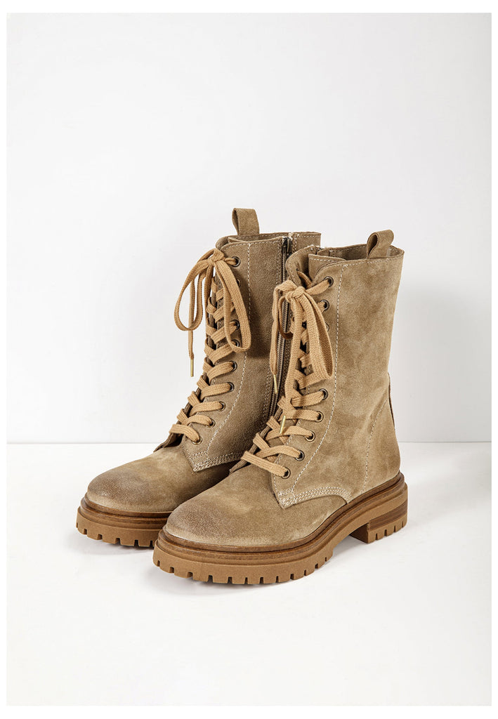 Inuovo Stiefelette Leder Beige