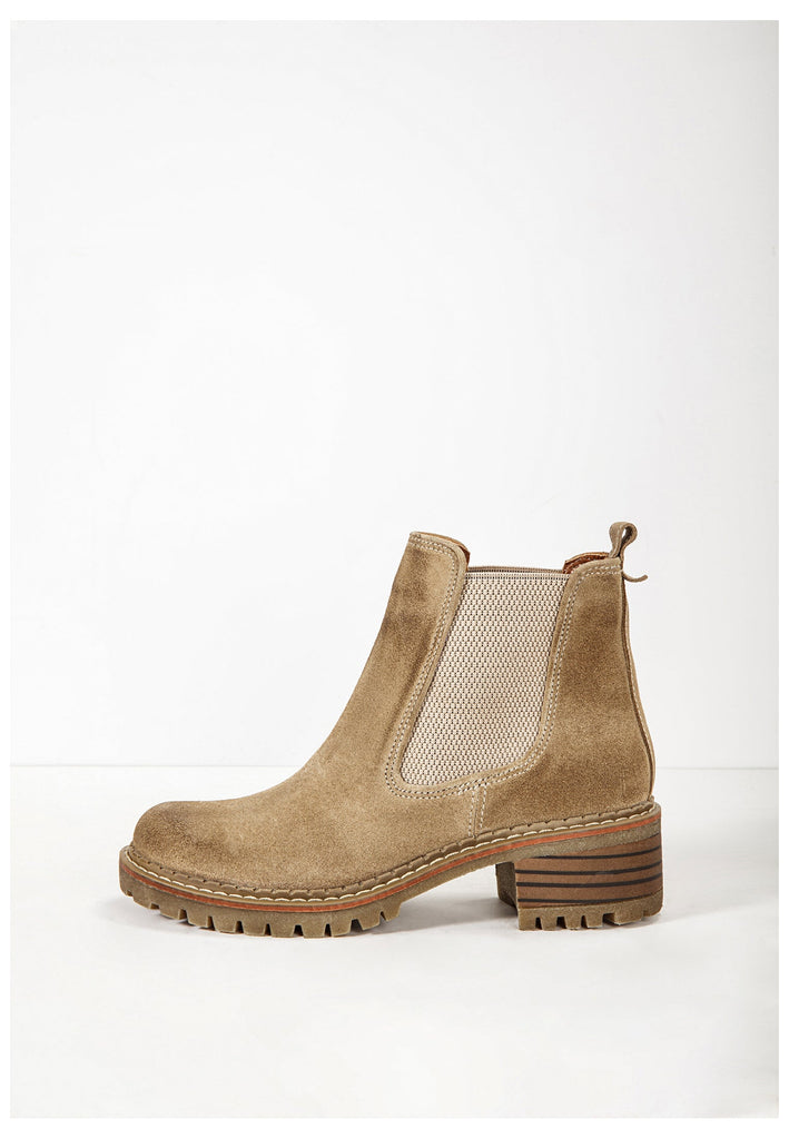 Inuovo Stiefelette Leder Beige