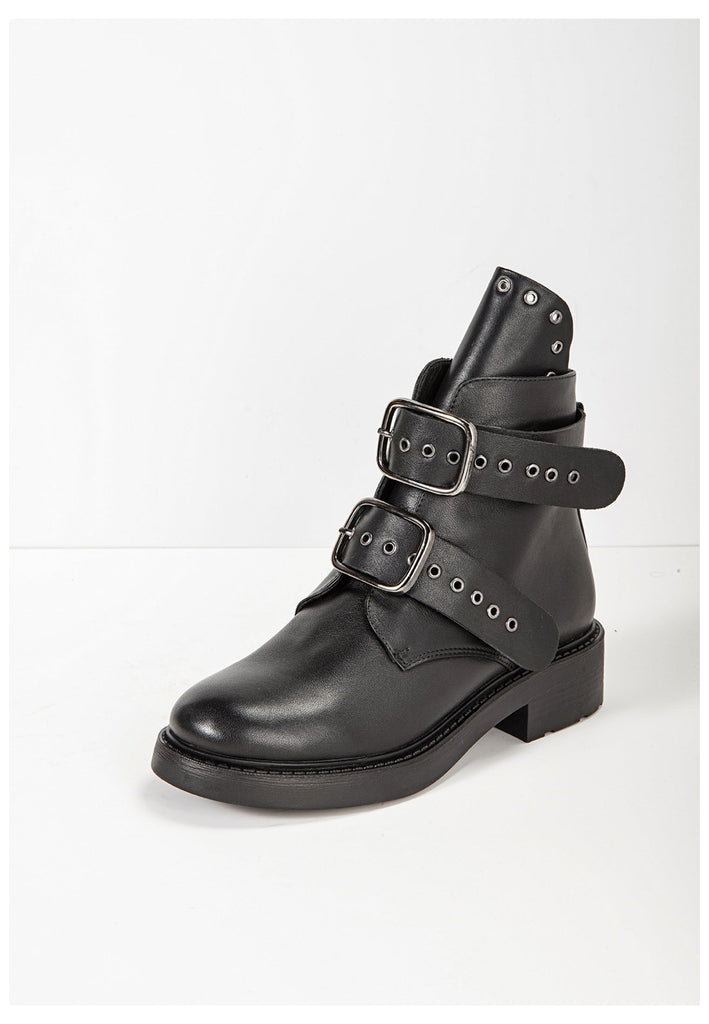 Inuovo Stiefelette Leder Black