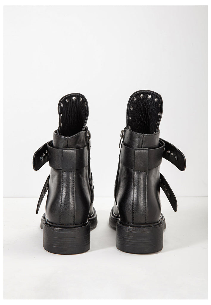 Inuovo Stiefelette Leder Black