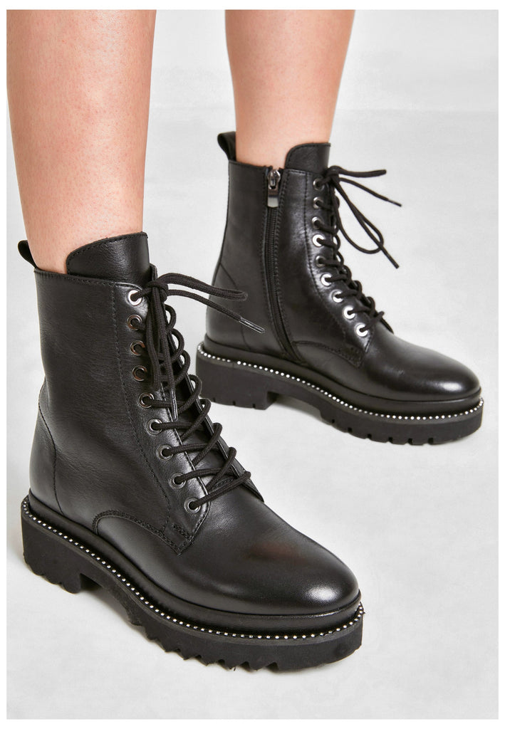 Inuovo Stiefelette Leder Black