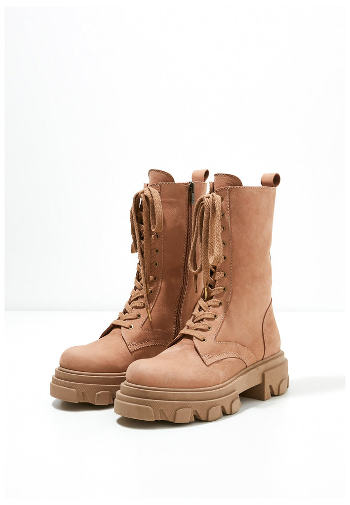 Inuovo Stiefelette Leder Braun