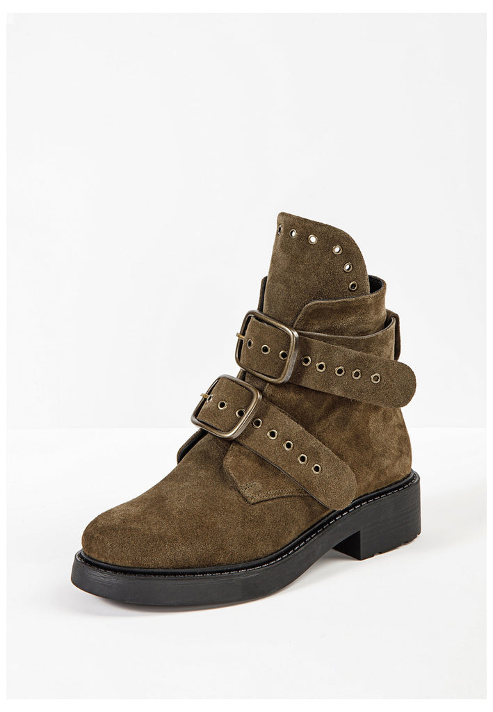 Inuovo Stiefelette Leder Brown