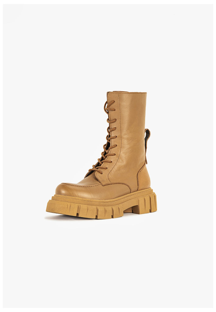 Inuovo Stiefelette Leder Caramel