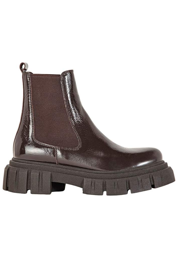 Inuovo Stiefelette Leder Coffee