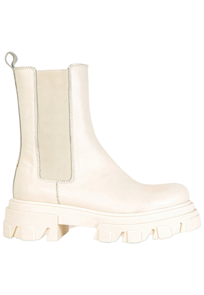 Inuovo Stiefelette Leder Creme