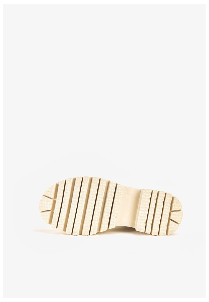 Inuovo Stiefelette Leder Creme