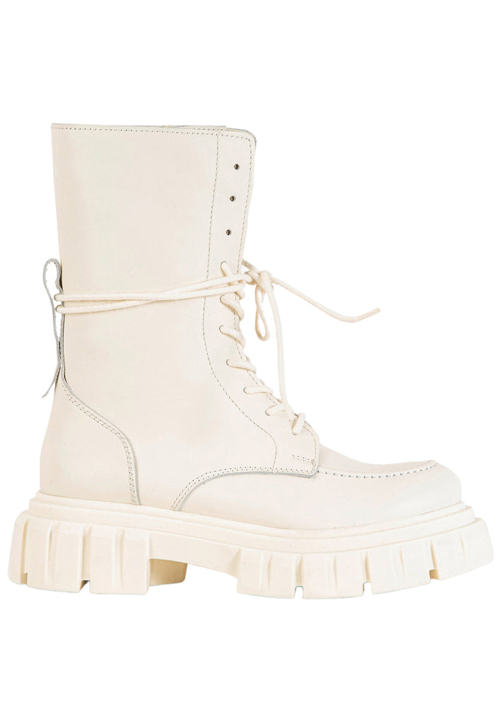 Inuovo Stiefelette Leder Creme