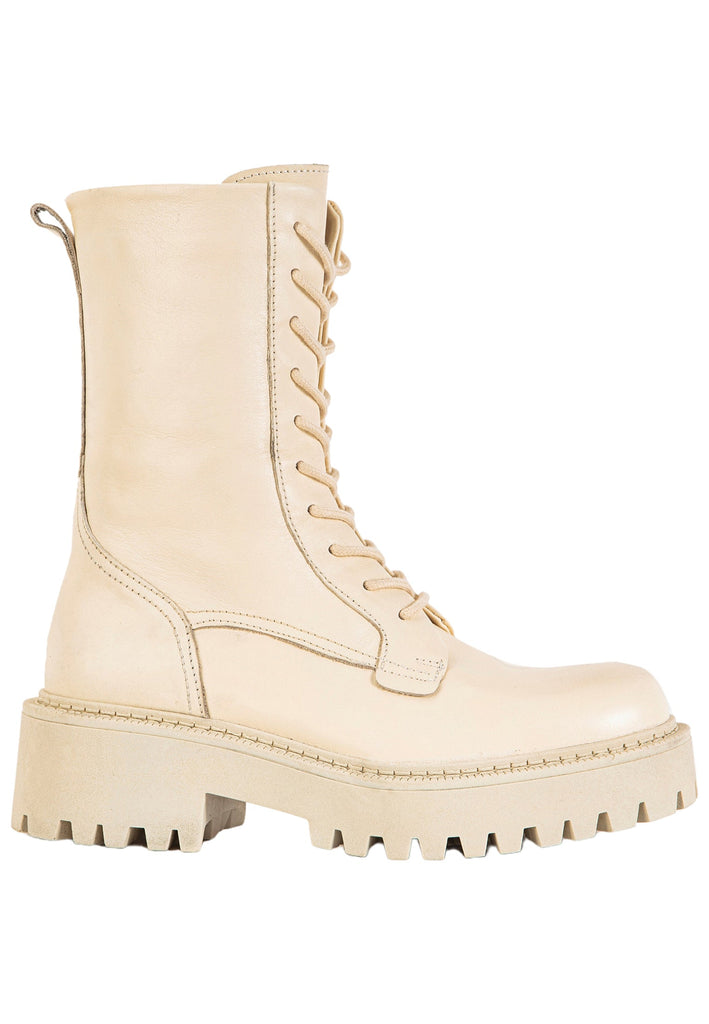 Inuovo Stiefelette Leder Creme