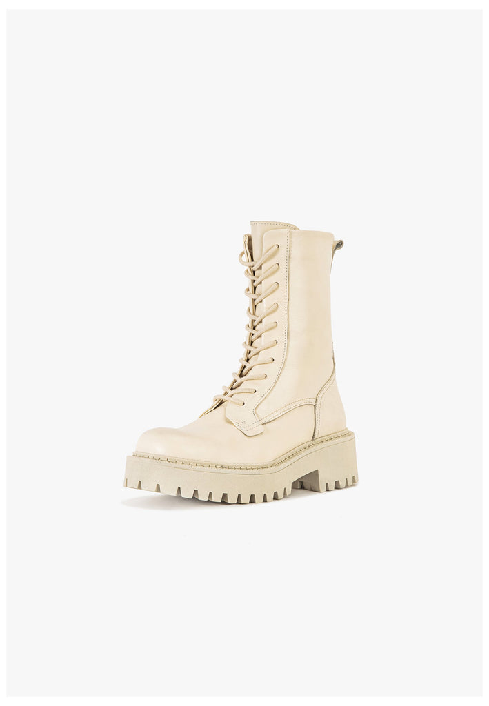 Inuovo Stiefelette Leder Creme