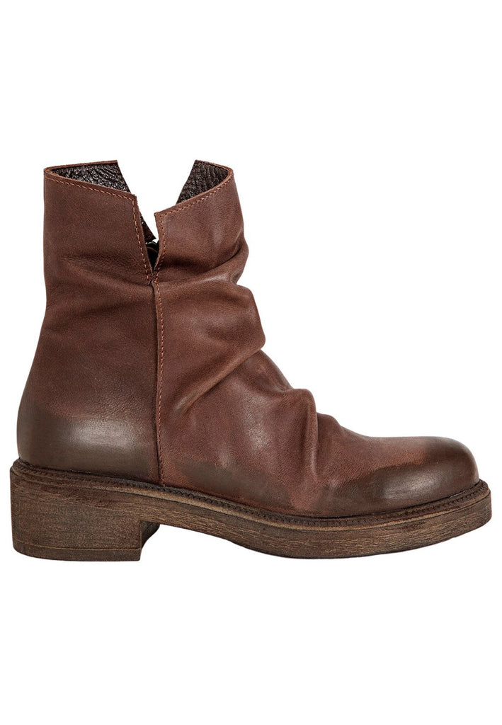 Inuovo Stiefelette Leder Dunkelbraun