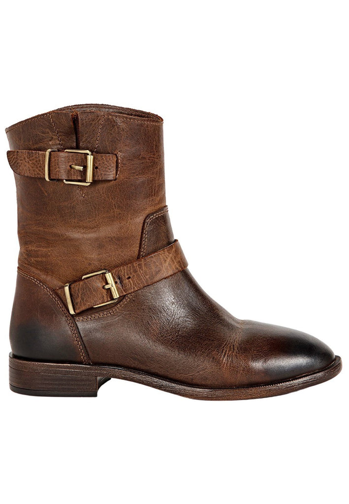 Inuovo Stiefelette Leder Dunkelbraun